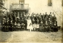 Photo de mariage vers 1910-1920