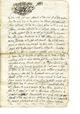 Documents au sujet de la dime