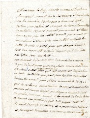 Compte rendu au sujet des mape et du cadastre pour certains hameaux