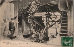 Carte postale du "Carrousel Savoyard" à Nambride