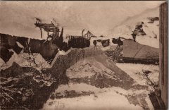 Descente des foins à Nambride l’hiver