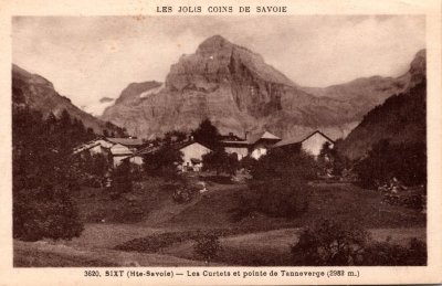 Les Curtets et la pointe de Tenneverge – 1935