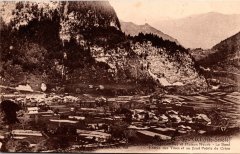 Vue générale sur les villages du Fay, Maison Neuve – Le Bené, l’entrée des Tines et au fond la Pointe de Criou