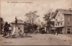 Arrivée du Tramway à Taninges