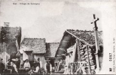 Photo dans le village de Salvagny