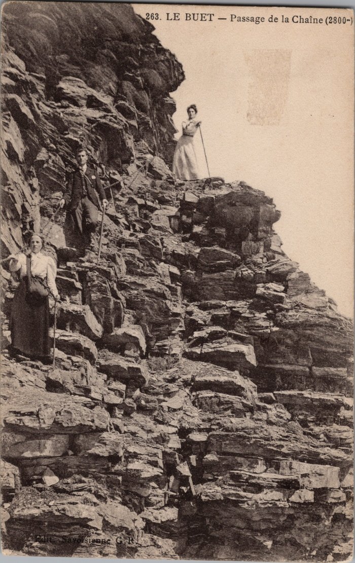 Photo au passage de la Chaine au Buet