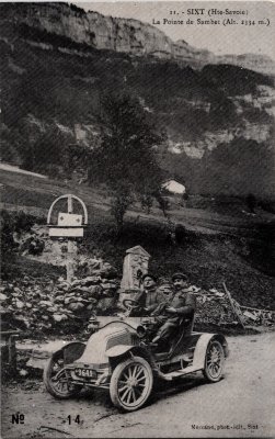 Photo à Nambride devant la Pointe de Sambet