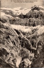 Le Fond de la Combe vu des sommets du Boret