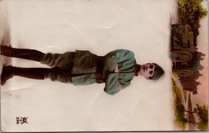 Carte postale de François Forax 1928