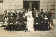 Photo d'un mariage à Paris d'une famille sizère