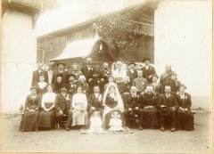 Photo de mariage de Nicolas PIN et Marie GAY - 1913