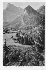 Carte Postale - La vallée de Sixt à Salvagny