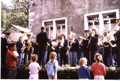 Photos de la musique de Sixt le 15 aout 1995