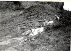 Photo de groupe à la montée au pas du Boret