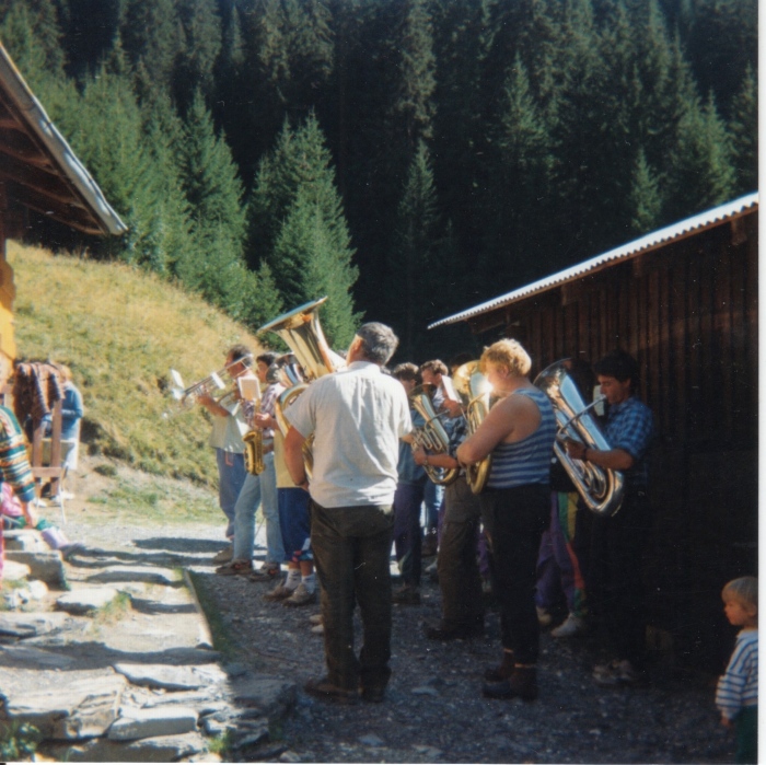 Photos de la musique aux Fonds le 5 septembre 1992