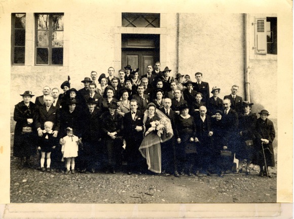 Photo du mariage de Fernand BARBIER et Irène RICHARD - 1945
