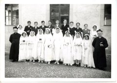 Photo des communiants nés en 1930/1931 - années 40