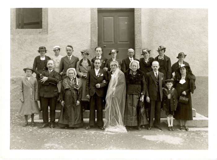 Mariage de Clément MOCCAND et Germaine BARBIER-JOATHON - 1938