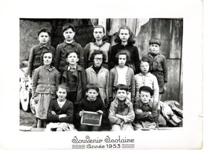 Photo de classe de Nambride année 1953